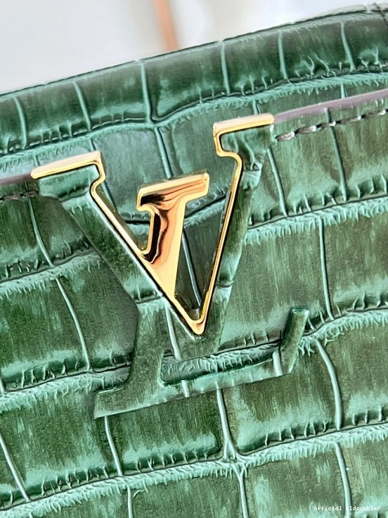 Official oldcobbler VUITTON MINI CAPUCINES LOUIS 0821